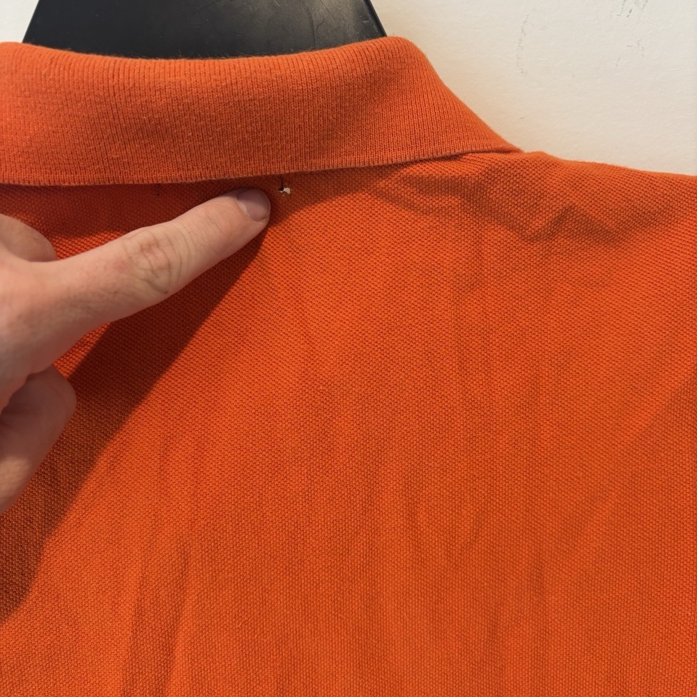 POLO‎ Ralph Lauren Orange Medium Youth Sz 7 Childrens Kids #3 EUC Big Pony Rugby - Picture 6 of 6